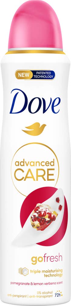Dove Spray Pomegranate & Lemon Verbena Deo Antiperspirant