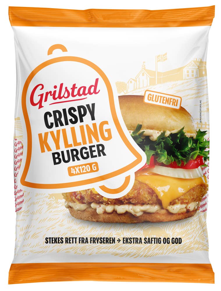 Grilstad Crispy kyllingburger