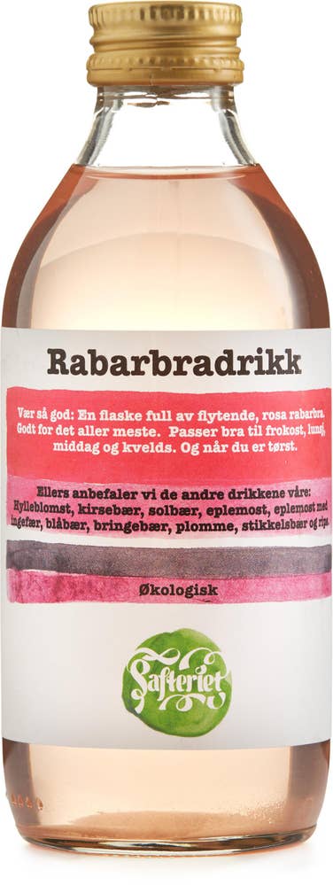 Safteriet Økologisk rabarbradrikk
