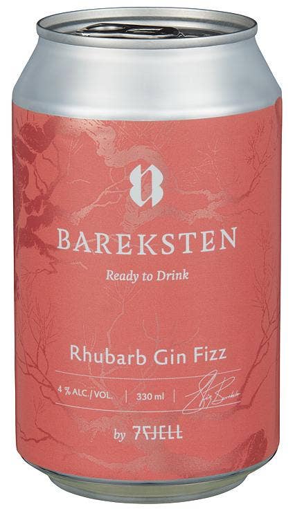7 Fjell Bareksten Rhubarb Gin Fizz