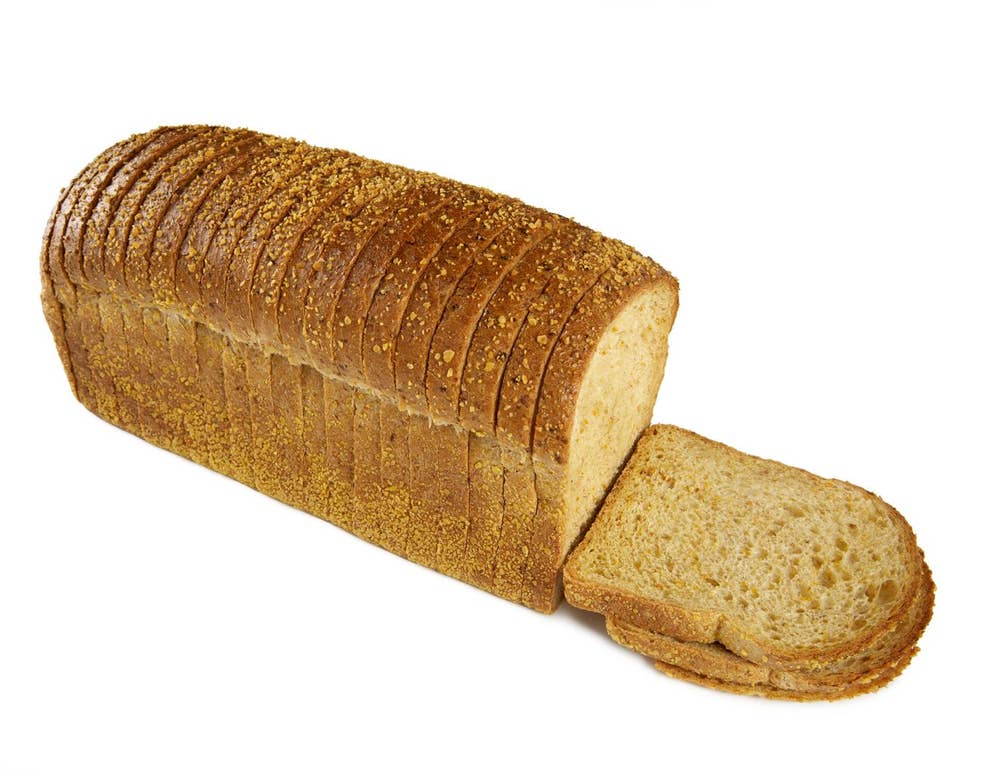 Korn Bakeri Gulrotbrød Oppskåret