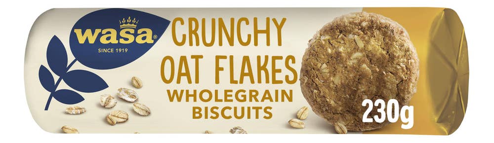 Wasa Kjeks Crunchy Oat Flakes