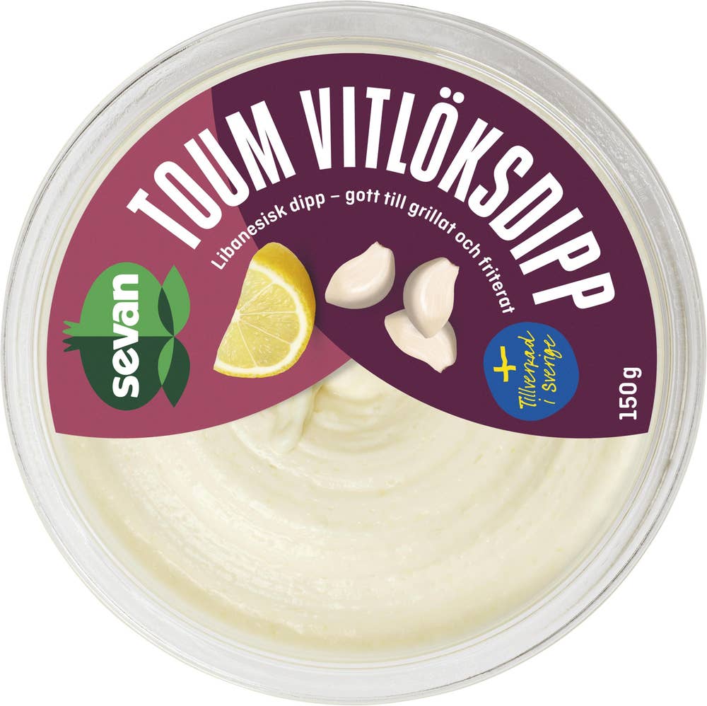 Toum hvitløksdipp 150 g
