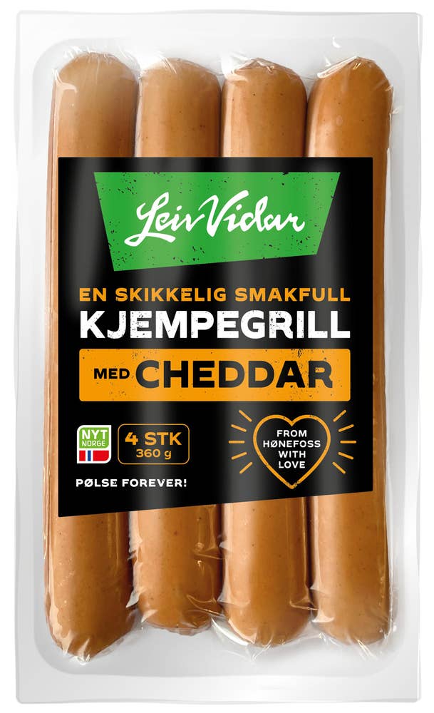 Leiv Vidar Kjempegrill Med cheddar