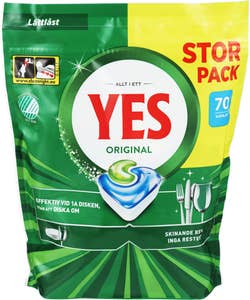 Yes Maskinoppvask original Alt-i-Ett