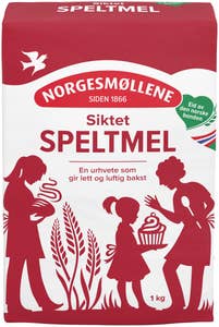 Møllerens Siktet speltmel