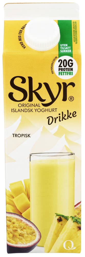 Q Skyr Drikke Tropisk