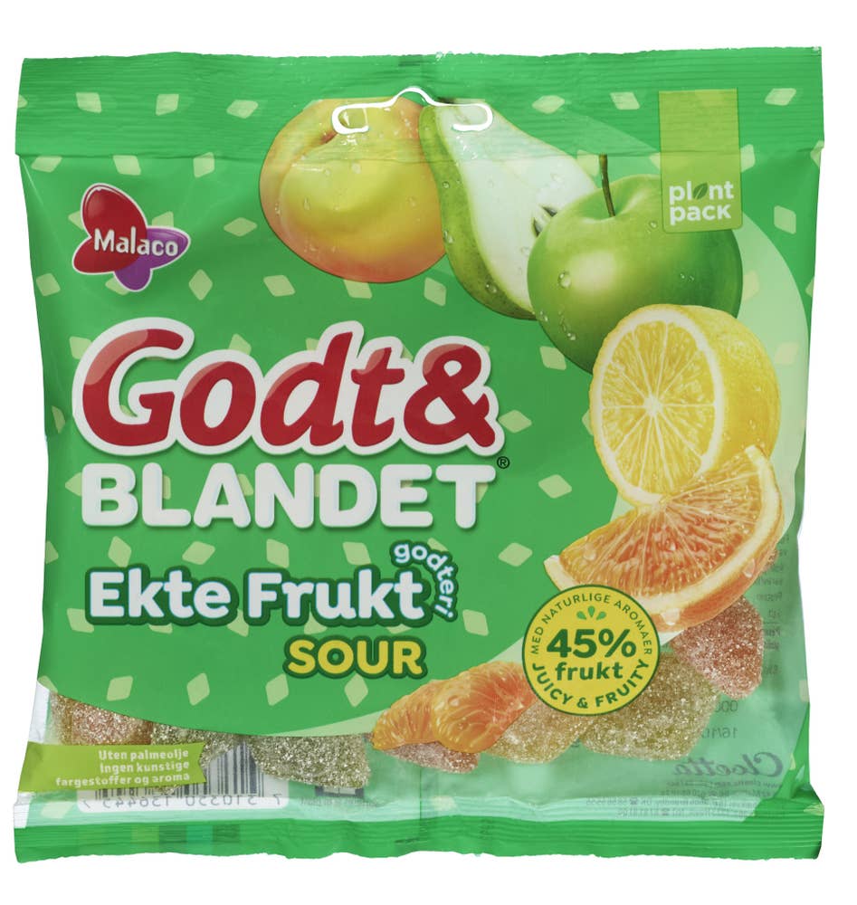 Godt&Blandet Ekte frukt sour
