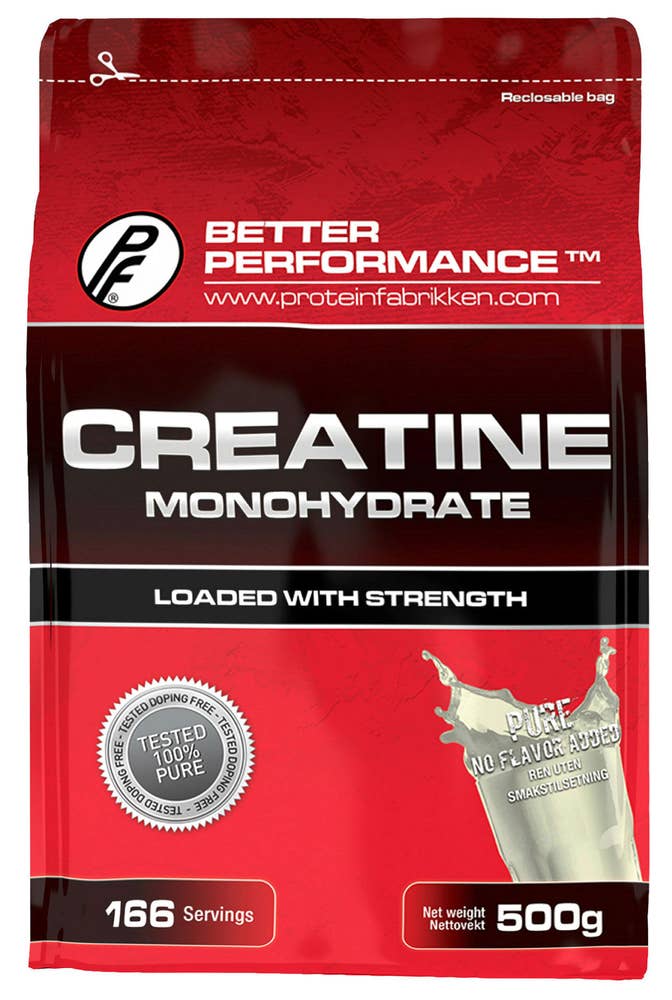 Proteinfabrikken Kreatin monohydrat
