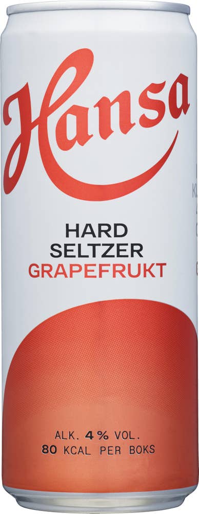 Hansa Borg Hansa Hard Seltzer Grapefrukt