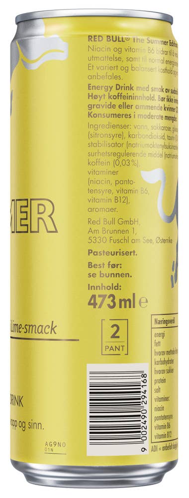 Red Bull Summer Edition