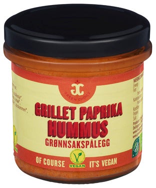 Green Choice Grillet Paprika Hummus