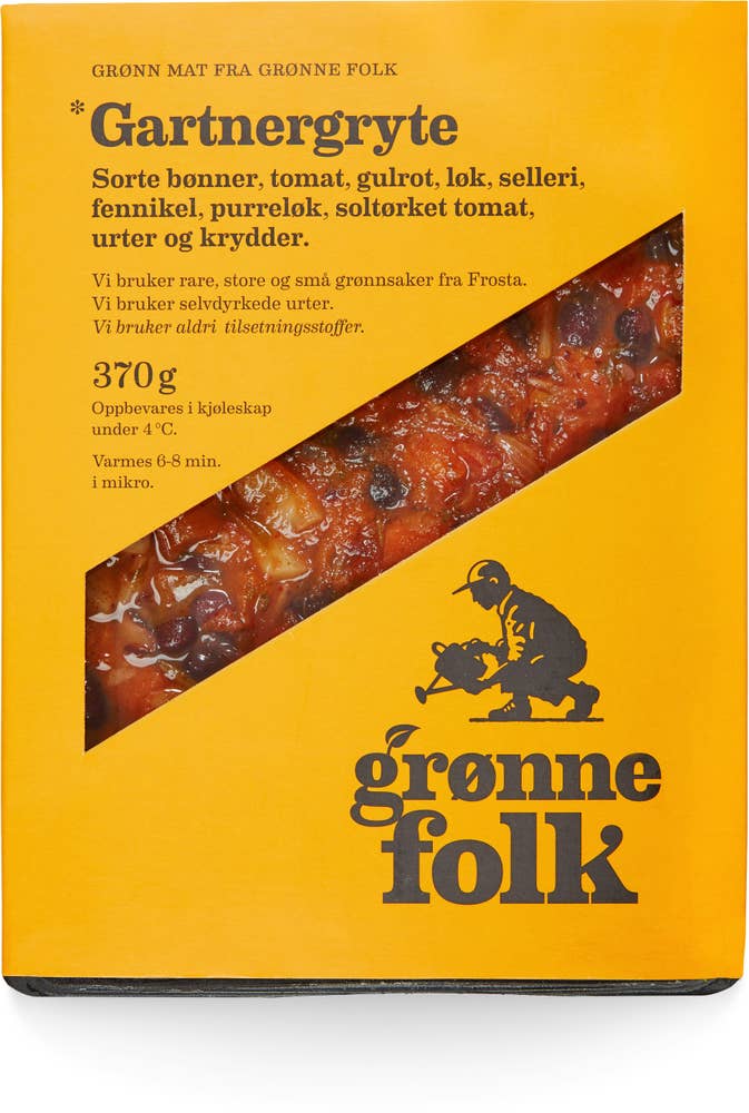 GRØNNE FOLK Gartnergryte Vegetar