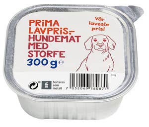 Prima Lavpris Hundemat med storfe