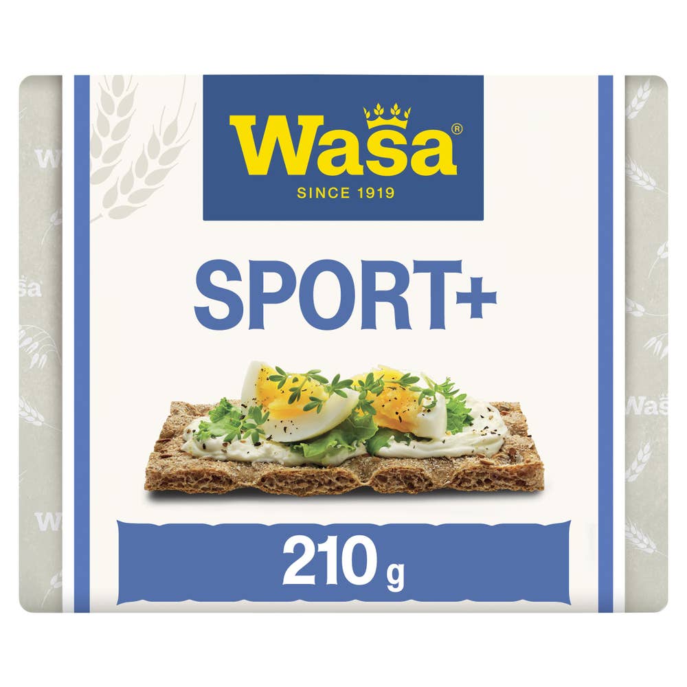 Wasa Knekkebrød Sport+
