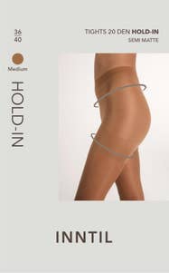 Inntil Strømpebukse Hold-In 20 DEN Medium, str. 36-40, semi-matt