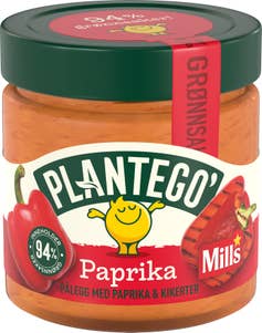 Plantego' Grønnsakspålegg Grillet Paprika & kikerter