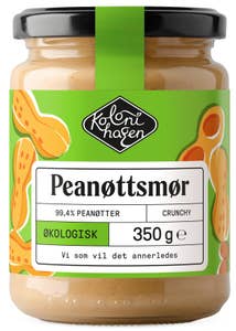 Kolonihagen Økologisk peanøttsmør Crunchy