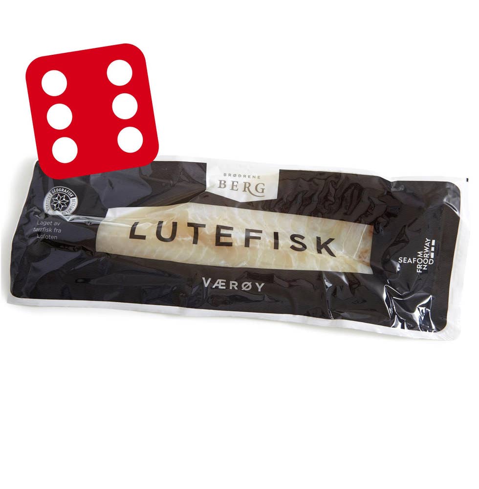 Brødrene Berg AS Lutefisk Hel Side