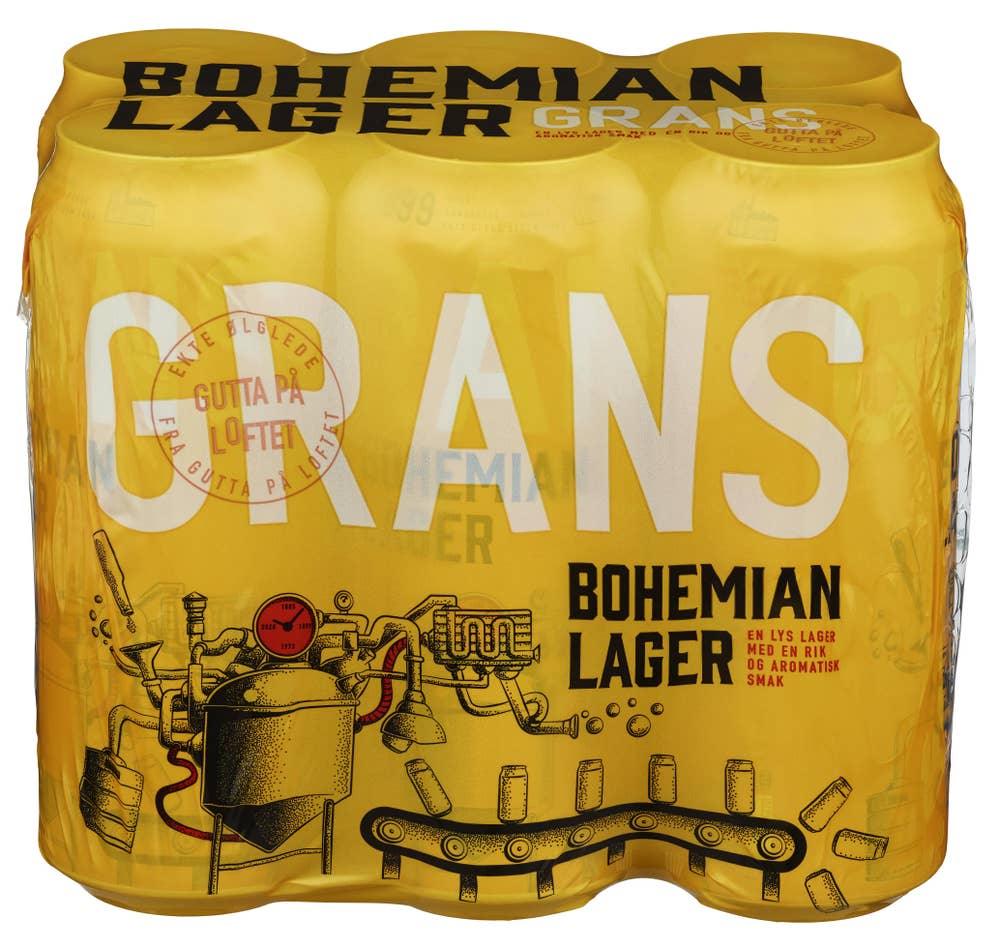Grans Bohemian Lager 6 x 0,5L