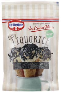 Dr. Oetker Salty Liquorice strøssel