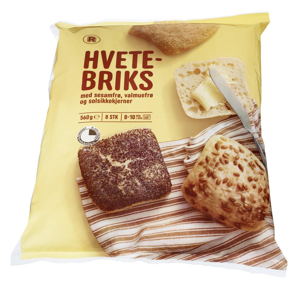 R Hvetebriks 8pk