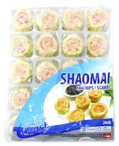 East Coast Shaomai Dumplings Reker / Scampi Dim Sum 20stk