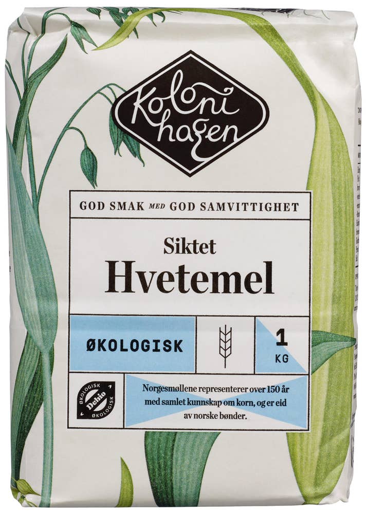 Kolonihagen Økologisk siktet hvetemel