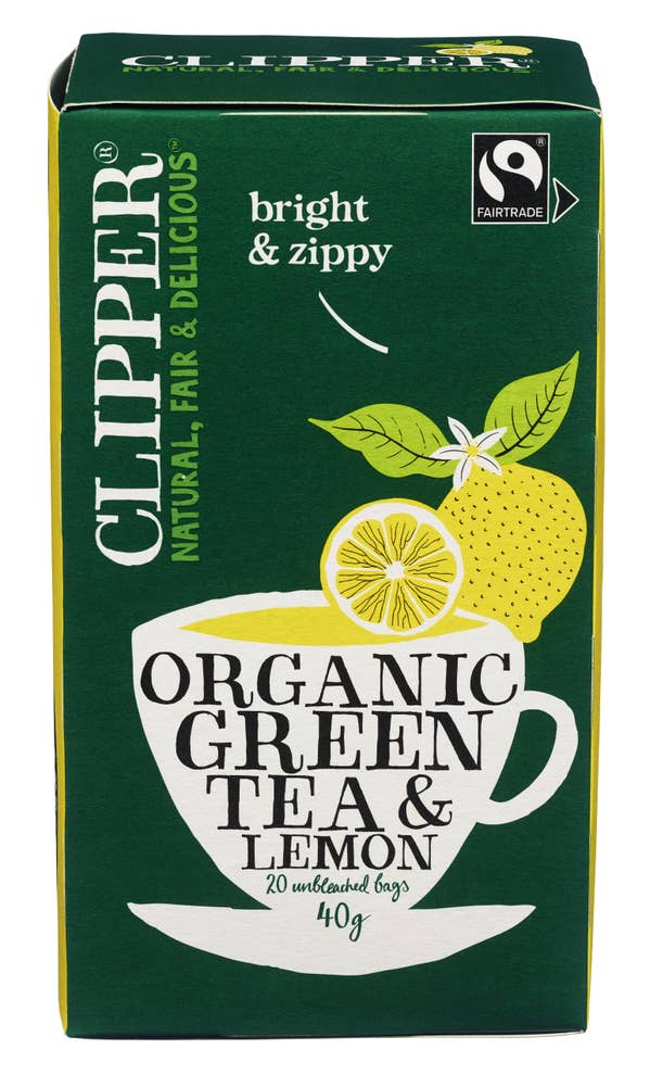 Clipper Green tea lemon