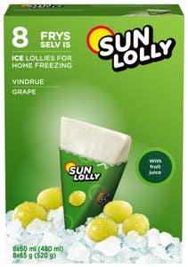 Sun Lolly Druer 8 stk