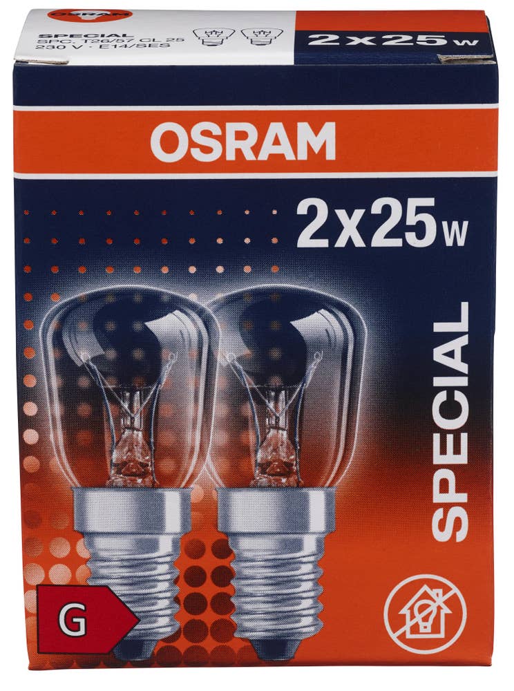 Osram Glødelampe Mini 230v 25w E14