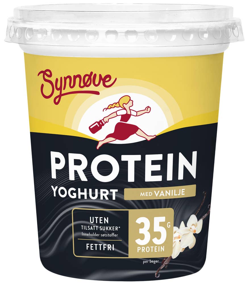 Synnøve Finden Proteinyoghurt vanilje