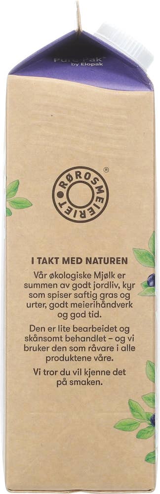 Rørosmeieriet Økologisk Syrna blå Fettfri