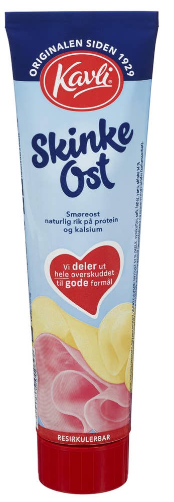 Kavli Skinkeost Tube