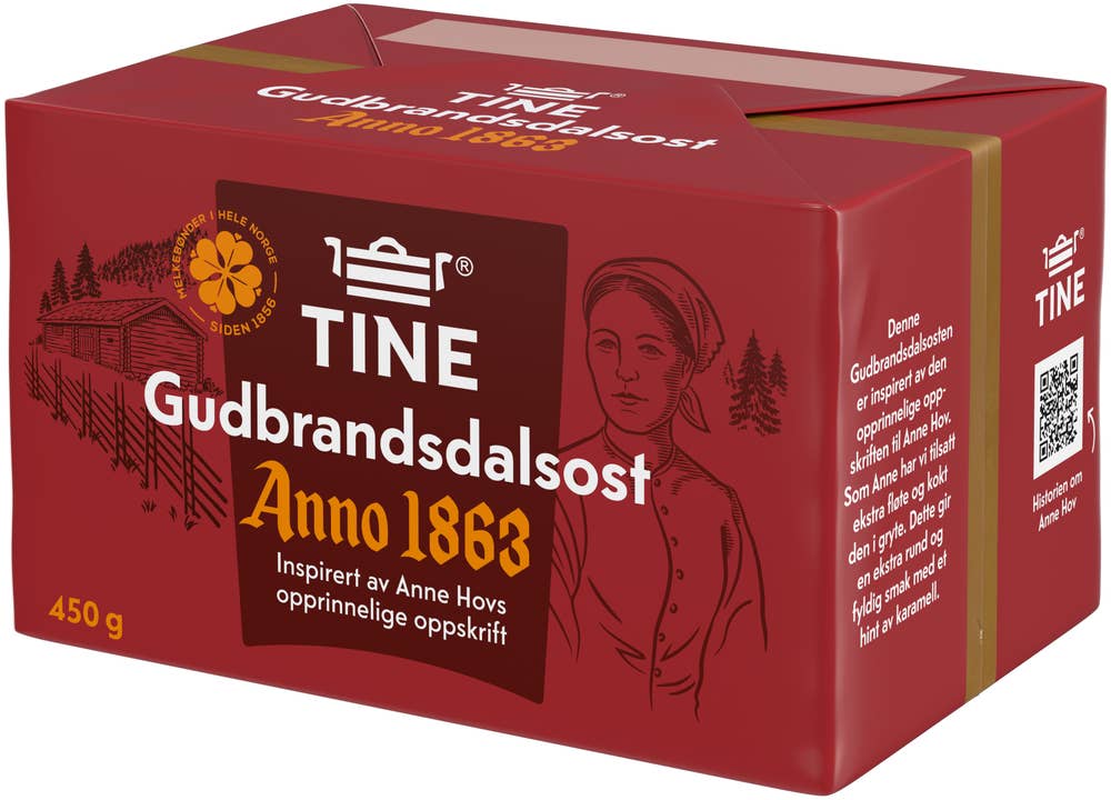 TINE Anno 1863 Gudbrandsdalsost
