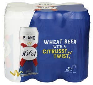 Kronenbourg 1664 Blanc 6 x 0,5l