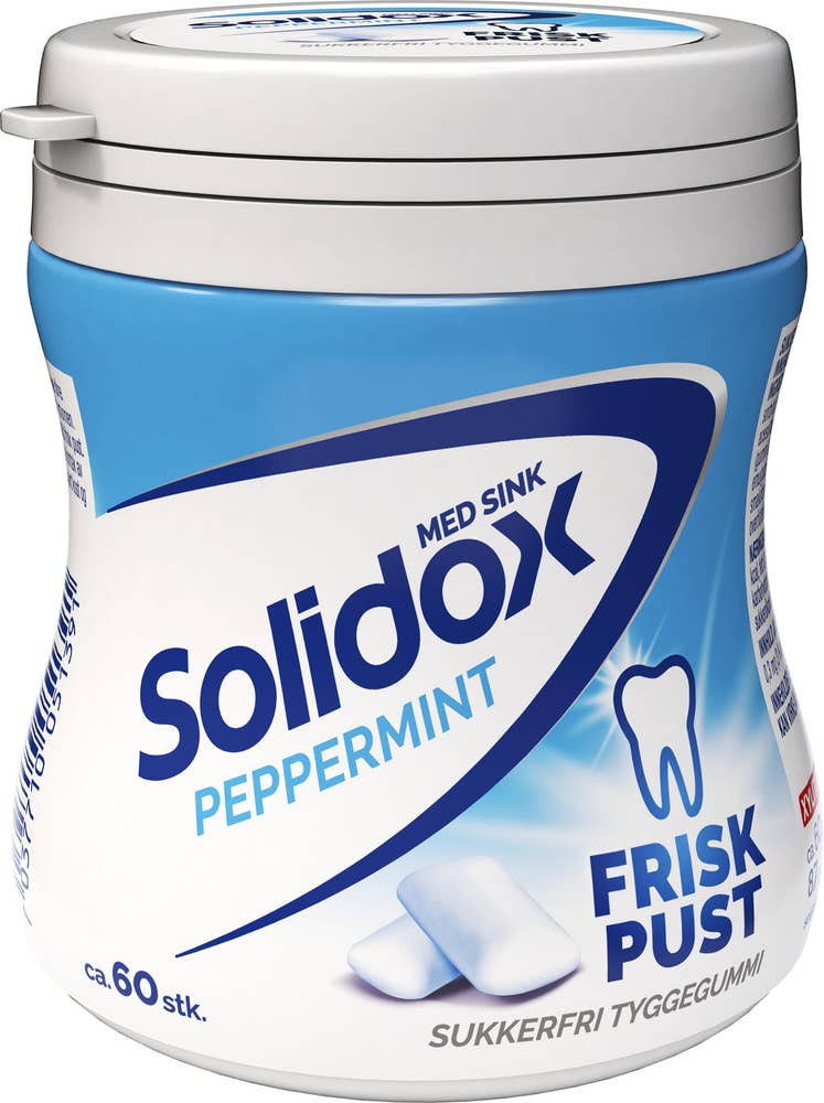 Tyggis Frisk Pust Peppermint Boks