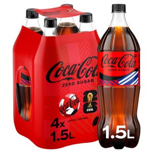 Coca-Cola Zero Sugar 4 X 1,5L