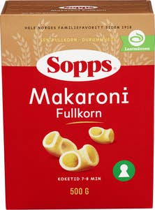 Sopps Makaroni fullkorn