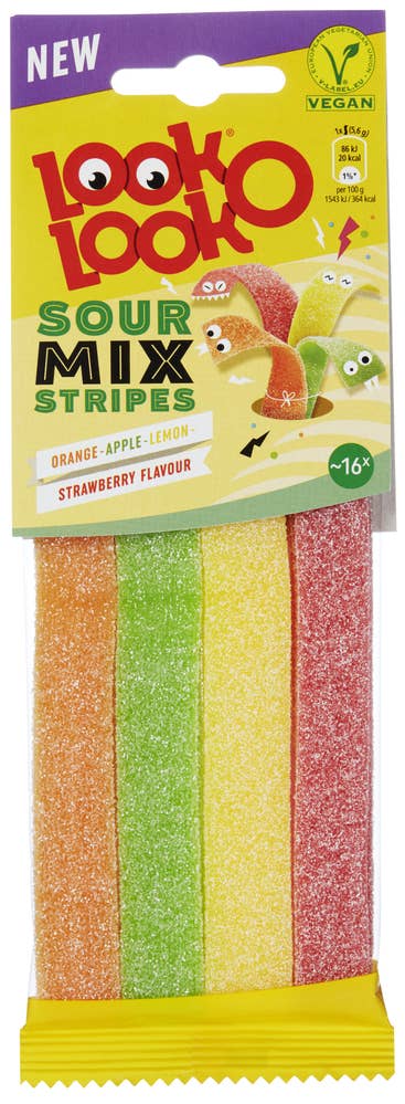 Look O Look Sour Mix Stripes 90 g