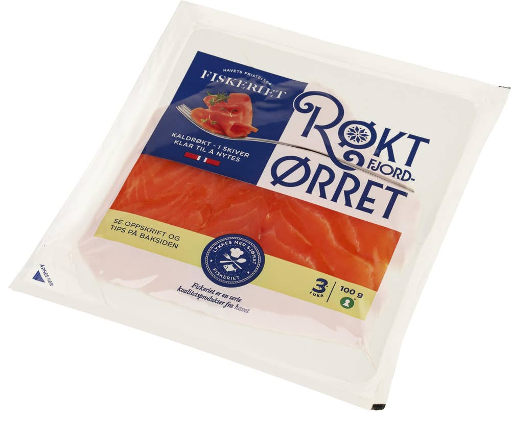 Fiskeriet Røkt ørret Skivet