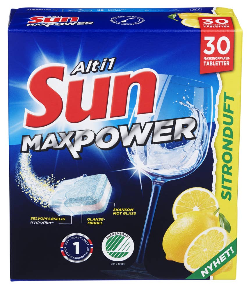 Sun MaxPower Alt i 1 sitron