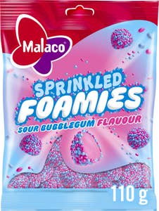 Sprinkled foamies bubblegum