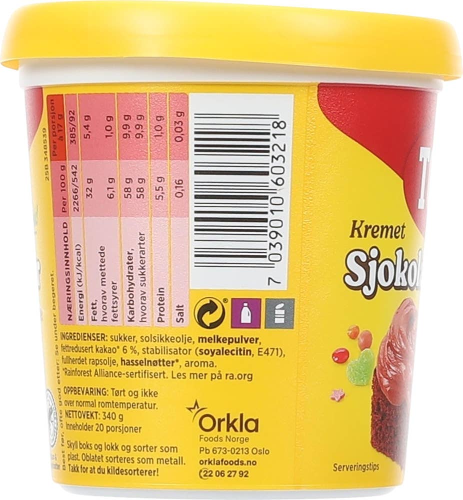 Toro Kremet sjokoladeglasur