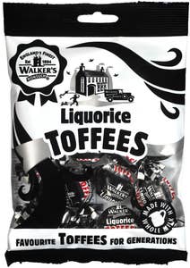 Walkers Liqourice toffees