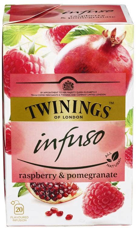 Twinings Raspberry & Pomegranat-te Infuso