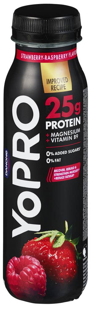 Proteindrikk Jordbær og bringebær