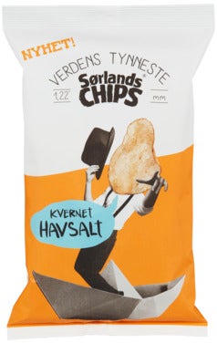 Sørlandschips Verdens Tynneste Havsalt