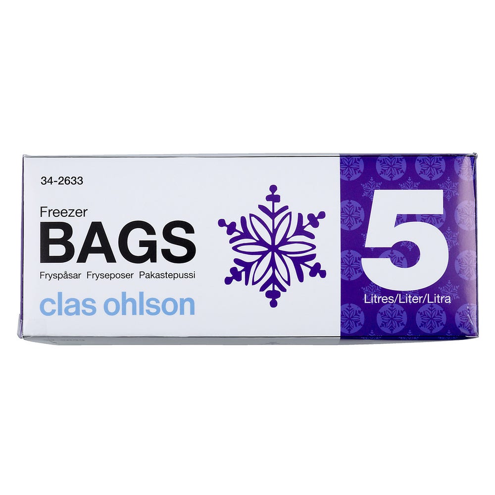 Clas Ohlson Fryseposer 5L