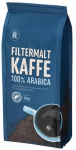 R Filtermalt kaffe 100% Arabica